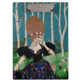 Porträtkunst Klemmbrett (Vorderseite)