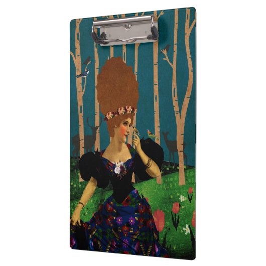 Porträtkunst Klemmbrett (Links)