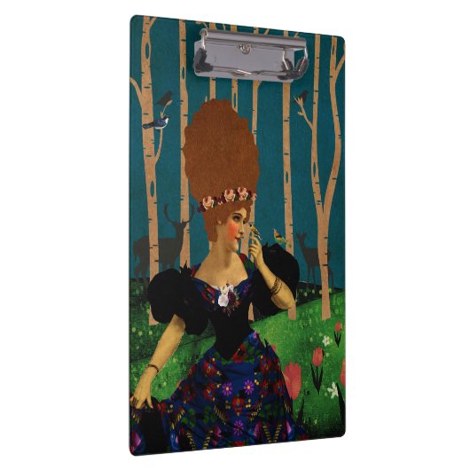 Porträtkunst Klemmbrett (Rechts)