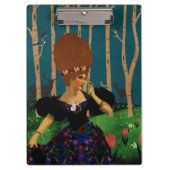 Porträtkunst Klemmbrett (Vorderseite)