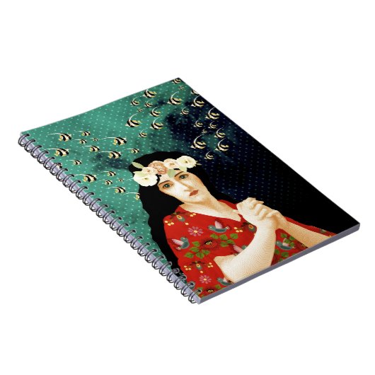 Porträtkunst Notizblock (Rechte Seite)