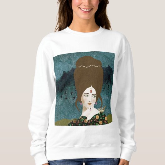 Porträtkunst Sweatshirt (Vorderseite)