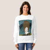 Porträtkunst Sweatshirt (Vorne ganz)