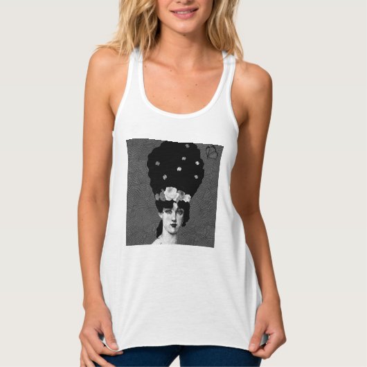 Porträtkunst Tank Top (Vorderseite)