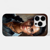 Porträtmalerei der Venezolaner Case-Mate iPhone Hülle (Rückseite (Horizontal))