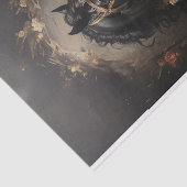 Porträtmalerei einer Stunde mit Rose Seidenpapier (Ausschnitt)