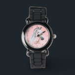 Porträtmalerinnen von White Horse beobachten Kinde Armbanduhr<br><div class="desc">Porträt von White Horit Cowgirl Reiter personalisierte Namen Kinder beobachten,  Pferdeliebhaber Geschenk,  Geschenk für Mädchen</div>