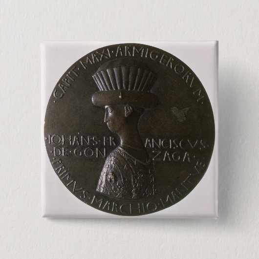 Porträtmedaille, die Gianfrancesco Gonzaga Button (Vorderseite)