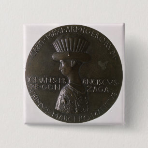Porträtmedaille, die Gianfrancesco Gonzaga Button