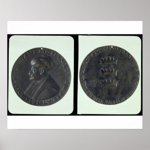 Porträtmedaille, entsprechender darstellenSultan Poster