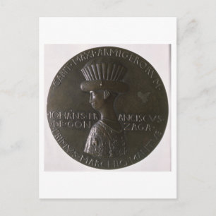 Porträtmedaille mit Gianfrancesco Gonzaga (13 Postkarte