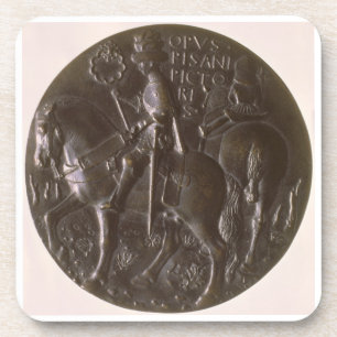 Porträtmedaille, RückdarstellenGianfrancesco geh Getränkeuntersetzer