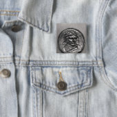 Porträtmedaillon von General Bonaparte c.1830 Button (Beispiel)