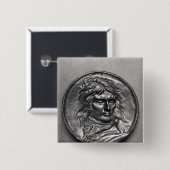 Porträtmedaillon von General Bonaparte c.1830 Button (Vorne & Hinten)
