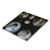 Porträtminiaturen, von LtoR und von TtoB: Sir Fliese (Seite)