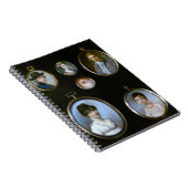 Porträtminiaturen, von LtoR und von TtoB: Sir Notizblock (Rechte Seite)