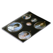 Porträtminiaturen, von LtoR und von TtoB: Sir Notizblock (Linke Seite)