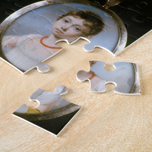 Porträtminiaturen, von LtoR und von TtoB: Sir Puzzle (Seite)