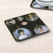 Porträtminiaturen, von LtoR und von TtoB: Sir Untersetzer (Linke Seite)