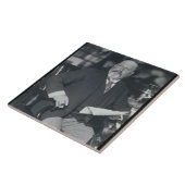 Porträtphotographie von Edward VII (1841-1910) Fliese (Seite)