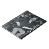 Porträtphotographie von Edward VII (1841-1910) Notizblock (Linke Seite)