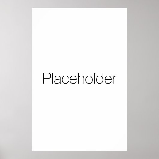 Porträtposter-Vorlage Poster (Vorne)