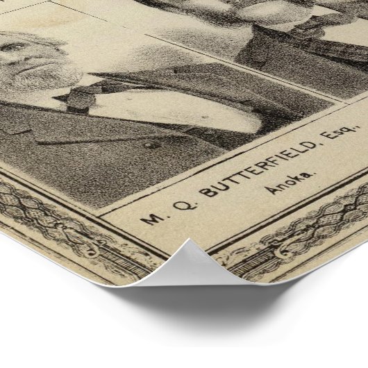 Porträts der Anwälte, Minnesota Poster (Ecke)