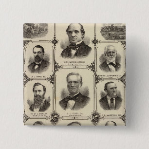 Porträts der Bürger von Zedernrasen Button