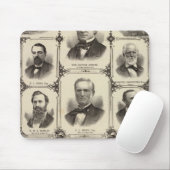 Porträts der Bürger von Zedernrasen Mousepad (Mit Mouse)
