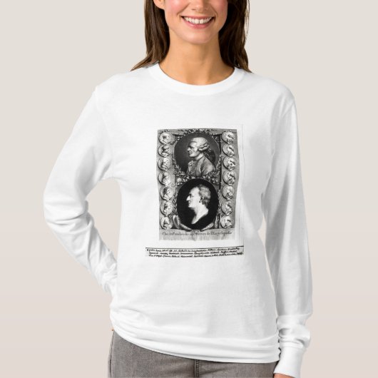 Porträts der Encyclopaedists Jean T-Shirt (Vorderseite)
