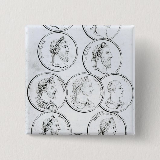 Porträts der römischen Kaiser Button (Vorderseite)