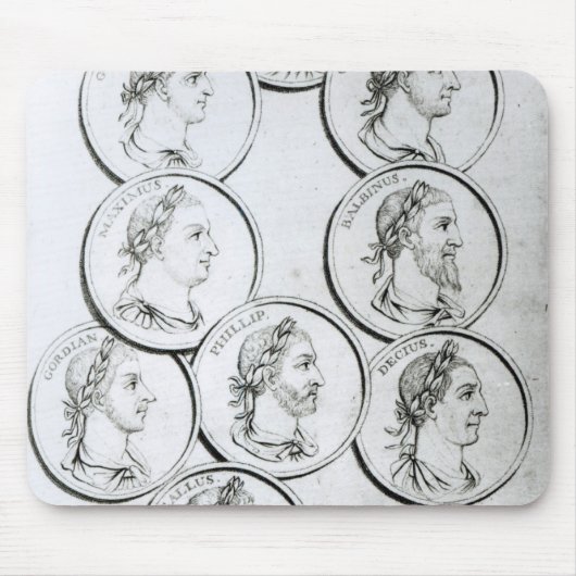 Porträts der römischen Kaiser Mousepad (Vorne)