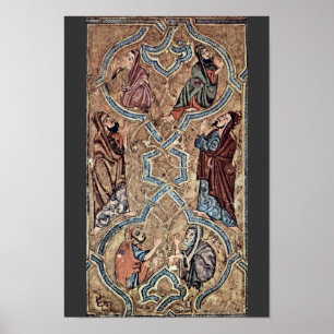 Porträts der von Meister des Al behandelten Autore Poster