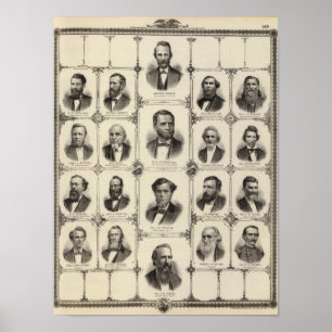 Porträts von Addison Daniels, RD Stephens Poster
