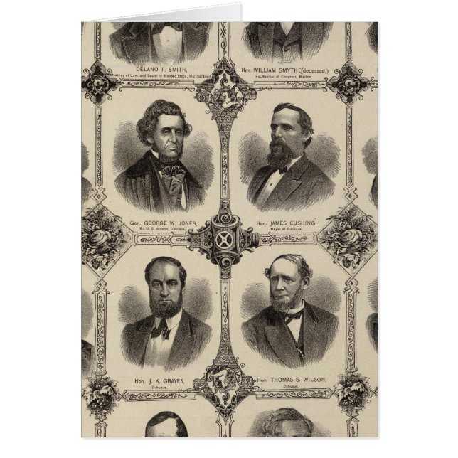 Porträts von EG Potter, Delano T Smith (Vorne)