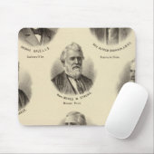 Porträts von George Gale, Alfred Brunson Mousepad (Mit Mouse)