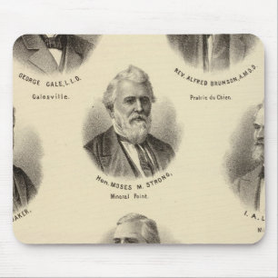 Porträts von George Gale, Alfred Brunson Mousepad