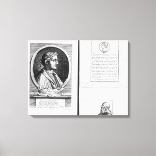 Porträts von Horace Scipio Aemilianus Leinwanddruck