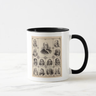 Porträts von Illinois Dreizehn Tasse