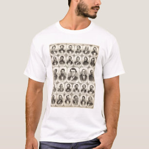 Porträts von John C Hall und Prof JW Bradshaw T-Shirt