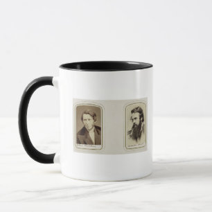 Porträts von John Ruskin (1819-1900) und von Tasse