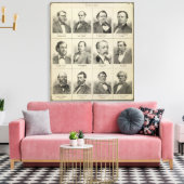 Porträts von Menschen, Minnesota Leinwanddruck (Insitu (Wohnzimmer))