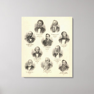 Porträts von Peter Doyle, Ferdinand Kuehn Leinwanddruck