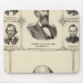 Porträts von Robert Hunter, Aaron G Cloud Mousepad (Vorne)