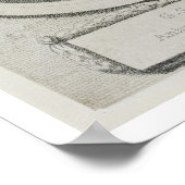 Porträtstudie von George Stubbs (1724-1806) (soft- Poster (Ecke)