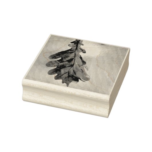 Porträtvorlage "Briefmarke Holz" Gummistempel (Stempel)