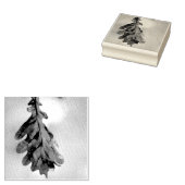 Porträtvorlage "Briefmarke Holz" Gummistempel (Stempel)