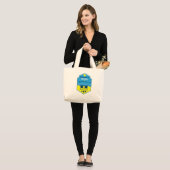 Portreat Beach Cornwall Jumbo Stoffbeutel (Vorderseite (Model))