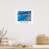 Portree Isle of Skye Poster (Küche)