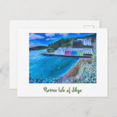 Portree Isle of Skye Postkarte (Vorne/Hinten)